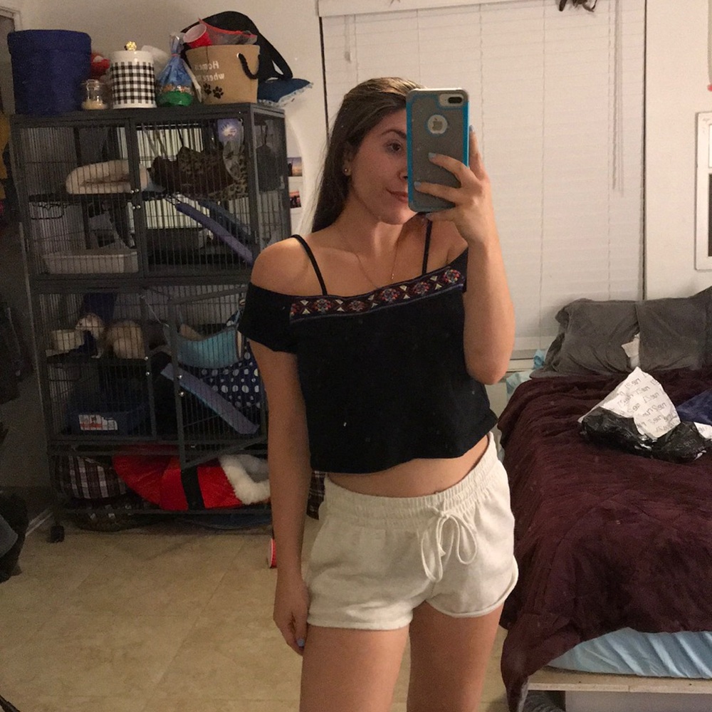 LF off the shoulder top
